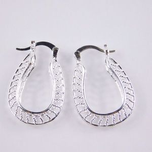 925 Silver Round Earrings